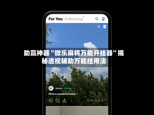 助赢神器“微乐麻将万能开挂器	”揭秘透视辅助万能挂用法-第2张图片