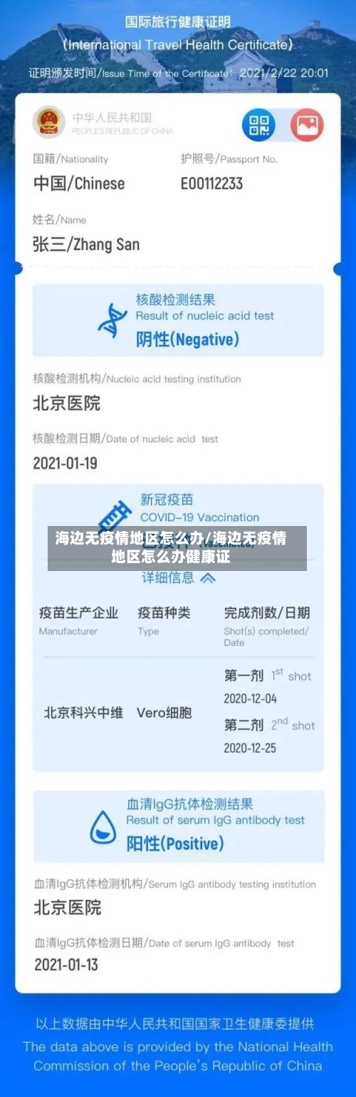 海边无疫情地区怎么办/海边无疫情地区怎么办健康证-第2张图片