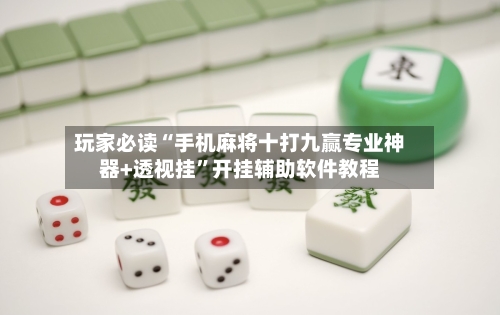 玩家必读“手机麻将十打九赢专业神器+透视挂”开挂辅助软件教程-第3张图片