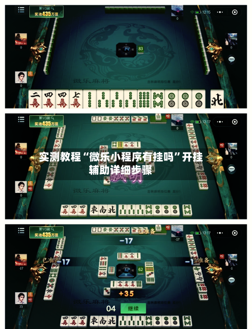 实测教程“微乐小程序有挂吗”开挂辅助详细步骤-第3张图片