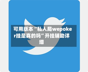 可用版本“私人局wepoker挂是真的吗”开挂辅助详细