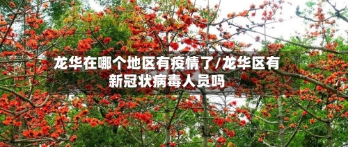 龙华在哪个地区有疫情了/龙华区有新冠状病毒人员吗-第3张图片