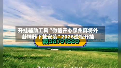 开挂辅助工具“微信开心泉州麻将外卦神器下载安装”2026透视开挂-第2张图片