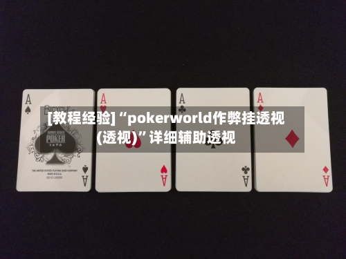 [教程经验]“pokerworld作弊挂透视(透视)”详细辅助透视-第3张图片