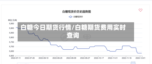 白糖今日期货行情/白糖期货费用实时查询