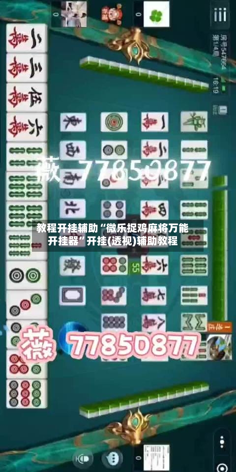 教程开挂辅助“微乐捉鸡麻将万能开挂器”开挂(透视)辅助教程-第2张图片