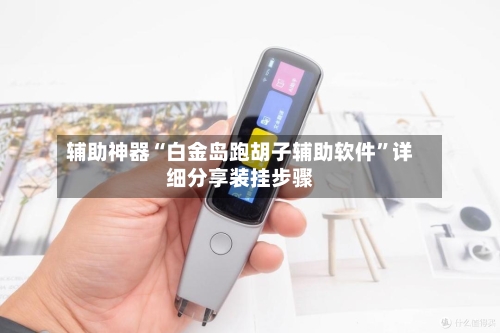 辅助神器“白金岛跑胡子辅助软件”详细分享装挂步骤-第2张图片