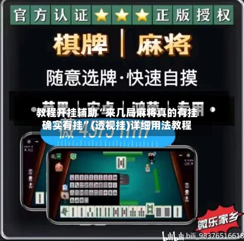 教程开挂辅助“来几局麻将真的有挂确实有挂”(透视挂)详细用法教程-第2张图片