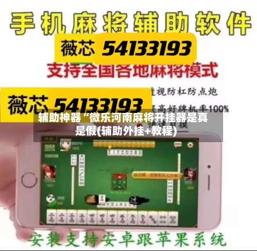 辅助神器“微乐河南麻将开挂器是真是假(辅助外挂+教程)-第2张图片