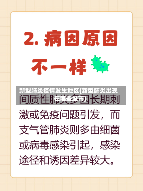 新型肺炎疫情发生地区(新型肺炎出现在哪些城市)