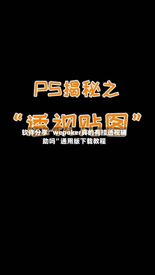 软件分享“wepoker真的有挂透视辅助吗”通用版下载教程-第2张图片