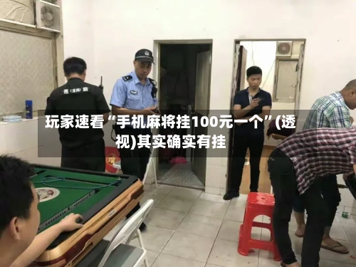 玩家速看“手机麻将挂100元一个”(透视)其实确实有挂-第2张图片