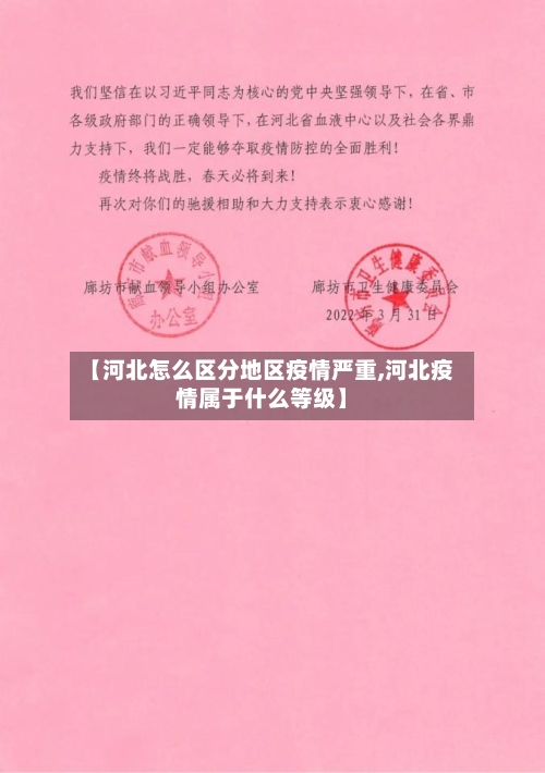 【河北怎么区分地区疫情严重,河北疫情属于什么等级】