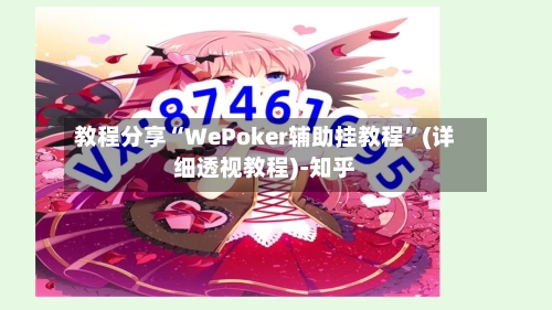 教程分享“WePoker辅助挂教程	”(详细透视教程)-知乎-第2张图片