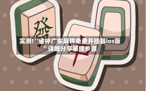 实测!“雀神广东麻将免费开挂器ios版”详细分享装挂步骤-第3张图片