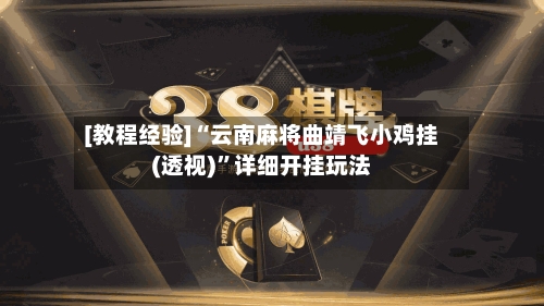 [教程经验]“云南麻将曲靖飞小鸡挂(透视)	”详细开挂玩法-第3张图片