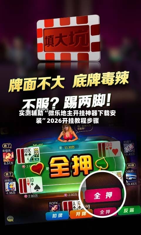 实测辅助“微乐地主开挂神器下载安装”2026开挂教程步骤