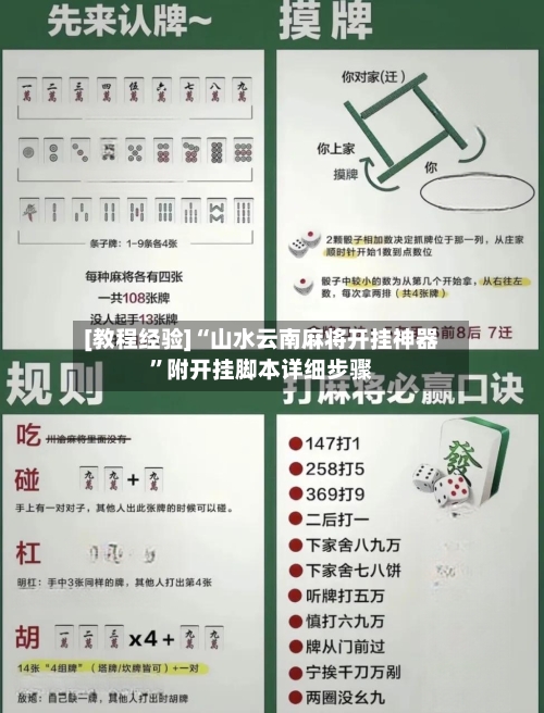 [教程经验]“山水云南麻将开挂神器”附开挂脚本详细步骤-第3张图片