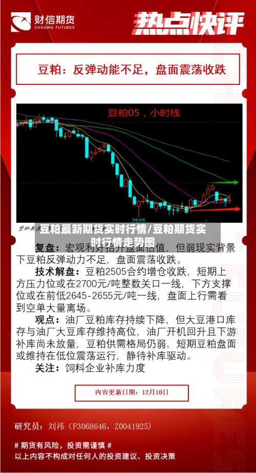 豆粕最新期货实时行情/豆粕期货实时行情走势图-第2张图片
