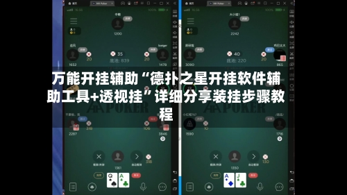 万能开挂辅助“德扑之星开挂软件辅助工具+透视挂”详细分享装挂步骤教程-第2张图片