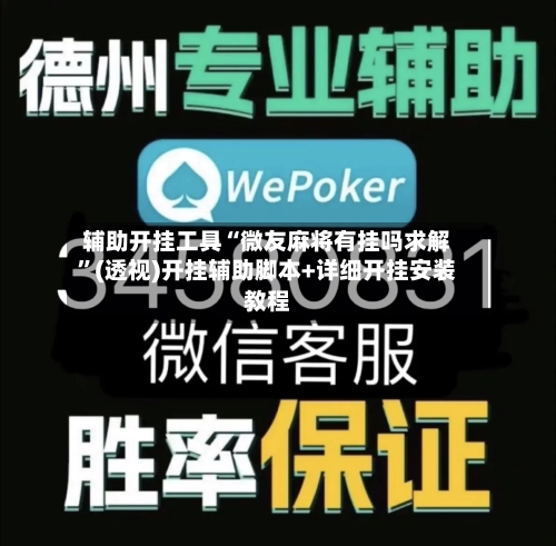 辅助开挂工具“微友麻将有挂吗求解”(透视)开挂辅助脚本+详细开挂安装教程-第2张图片