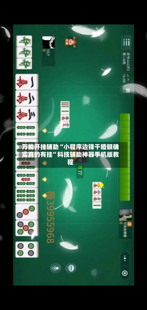 万能开挂辅助“小程序边锋干瞪眼确实真的有挂”科技辅助神器手机版教程-第2张图片
