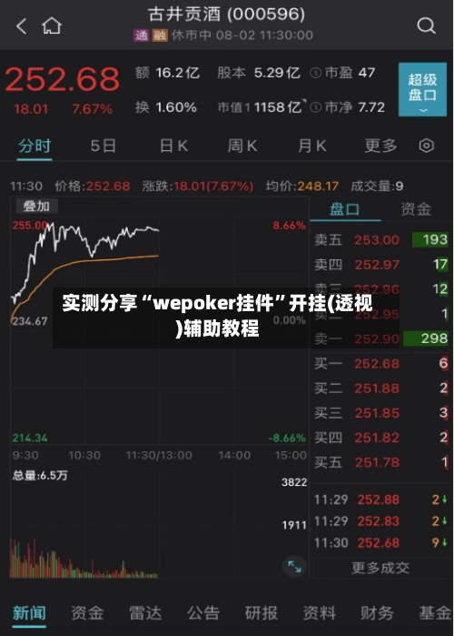 实测分享“wepoker挂件”开挂(透视)辅助教程-第2张图片