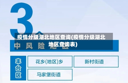 疫情分级湖北地区查询(疫情分级湖北地区查询表)