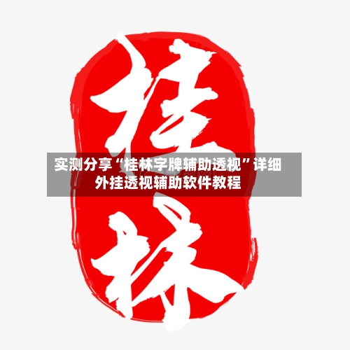 实测分享“桂林字牌辅助透视”详细外挂透视辅助软件教程-第3张图片