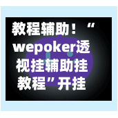 教程辅助！“wepoker透视挂辅助挂教程”开挂辅助脚本+详细开挂安装教程-第2张图片