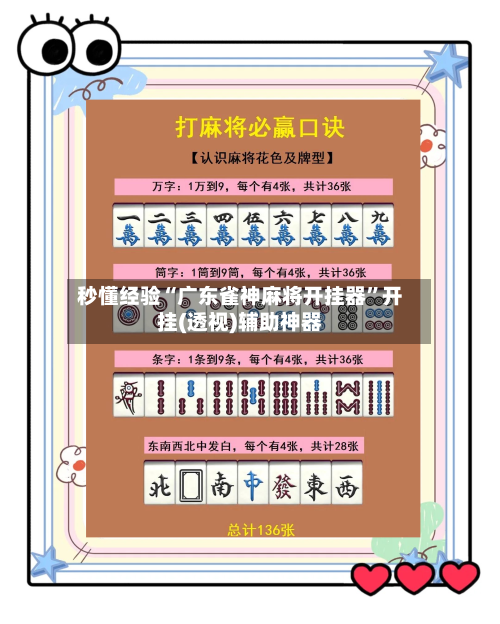秒懂经验“广东雀神麻将开挂器	”开挂(透视)辅助神器-第2张图片