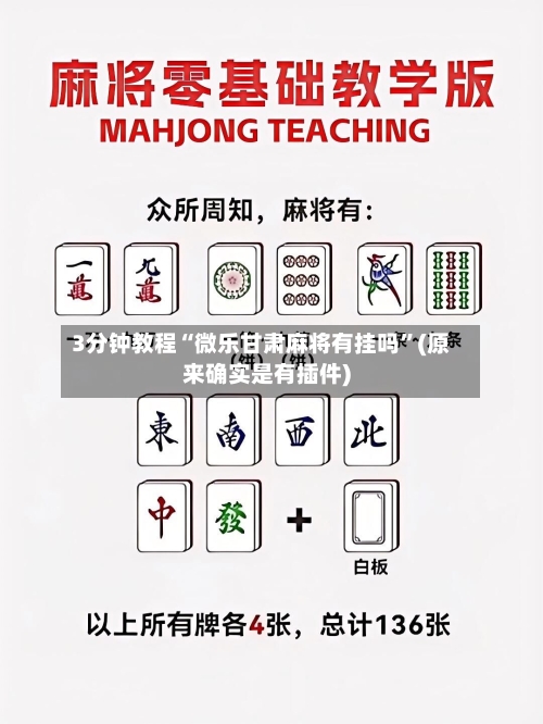 3分钟教程“微乐甘肃麻将有挂吗”(原来确实是有插件)