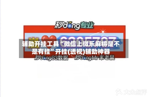 辅助开挂工具“微信上微乐麻将是不是有挂”开挂(透视)辅助神器