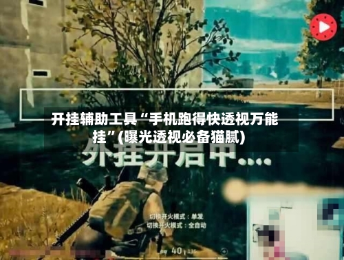 开挂辅助工具“手机跑得快透视万能挂	”(曝光透视必备猫腻)-第2张图片