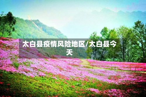 太白县疫情风险地区/太白县今天-第2张图片