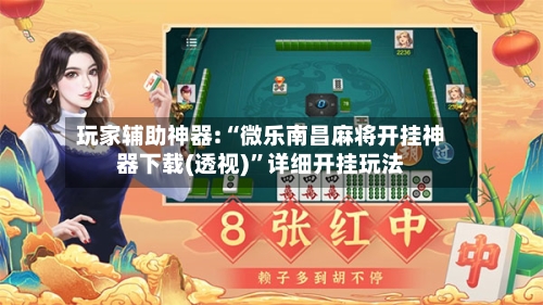 玩家辅助神器:“微乐南昌麻将开挂神器下载(透视)”详细开挂玩法-第3张图片
