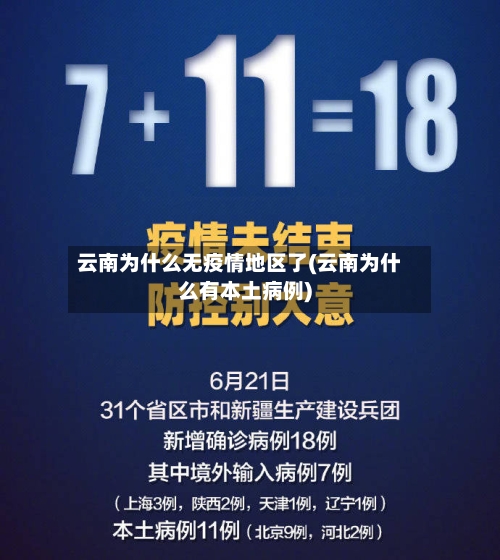 云南为什么无疫情地区了(云南为什么有本土病例)-第2张图片