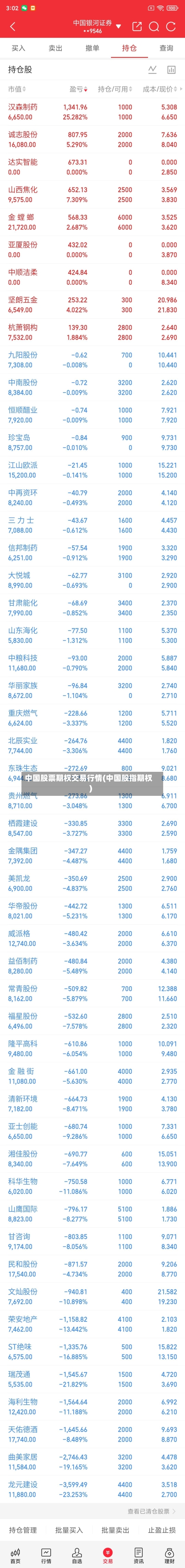 中国股票期权交易行情(中国股指期权)-第3张图片