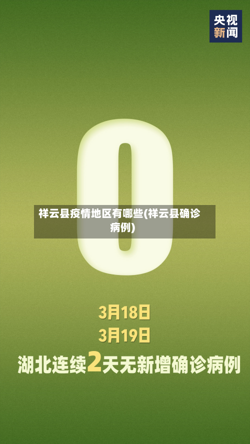 祥云县疫情地区有哪些(祥云县确诊病例)