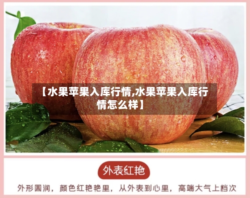 【水果苹果入库行情,水果苹果入库行情怎么样】-第2张图片