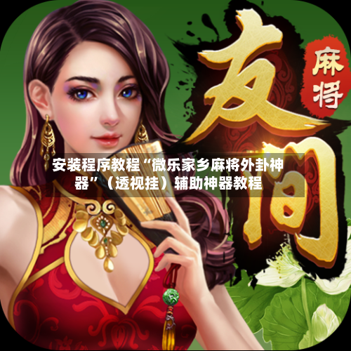 安装程序教程“微乐家乡麻将外卦神器”（透视挂）辅助神器教程-第2张图片