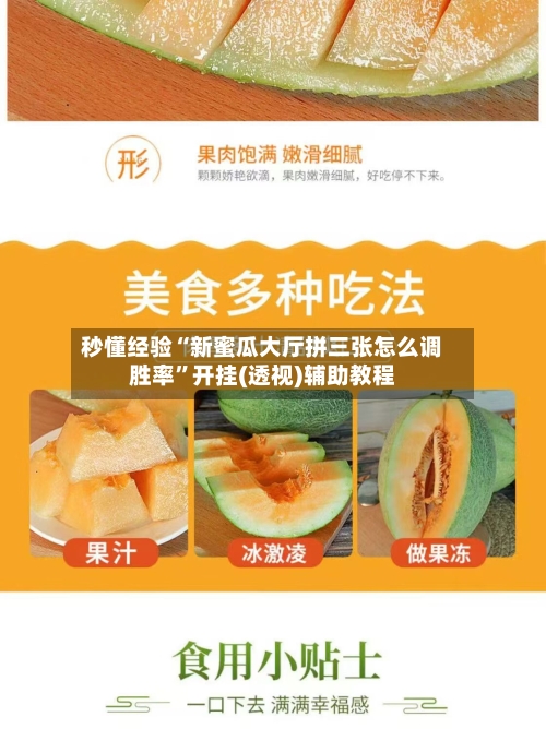 秒懂经验“新蜜瓜大厅拼三张怎么调胜率”开挂(透视)辅助教程-第2张图片