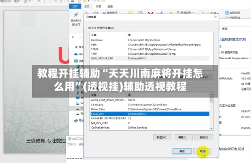教程开挂辅助“天天川南麻将开挂怎么用”(透视挂)辅助透视教程-第2张图片