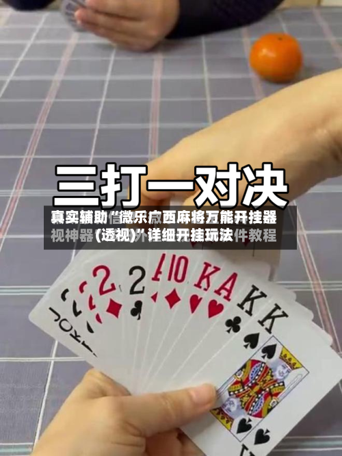 真实辅助“微乐广西麻将万能开挂器(透视)”详细开挂玩法