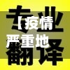 【疫情严重地区怎么翻译,疫情严重地区英语】