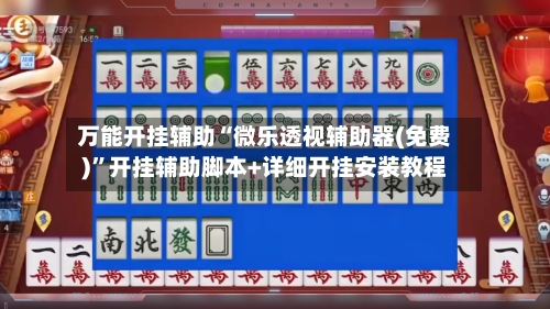 万能开挂辅助“微乐透视辅助器(免费)”开挂辅助脚本+详细开挂安装教程-第2张图片
