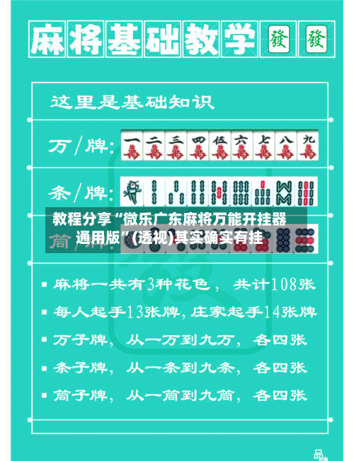 教程分享“微乐广东麻将万能开挂器通用版”(透视)其实确实有挂-第3张图片