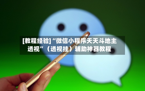 [教程经验]“微信小程序天天斗地主透视”（透视挂）辅助神器教程-第2张图片