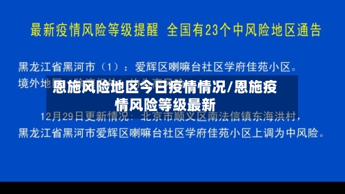 恩施风险地区今日疫情情况/恩施疫情风险等级最新