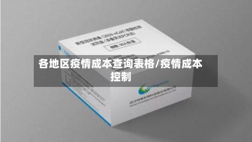 各地区疫情成本查询表格/疫情成本控制-第3张图片